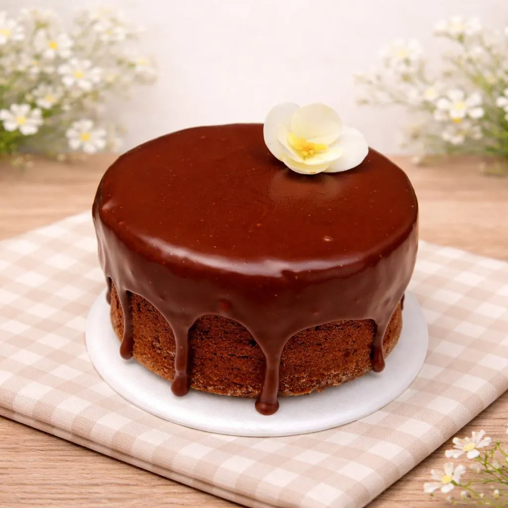 Torta de chocolate vegana 6 a 8 porciones