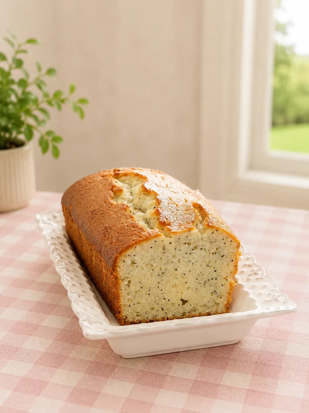 Budín de Limón y Amapola 8 porciones