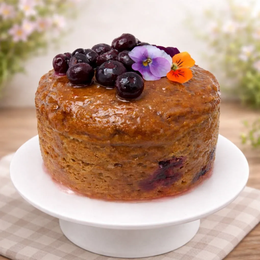 Torta de limón y arándanos 6 a 8 porciones
